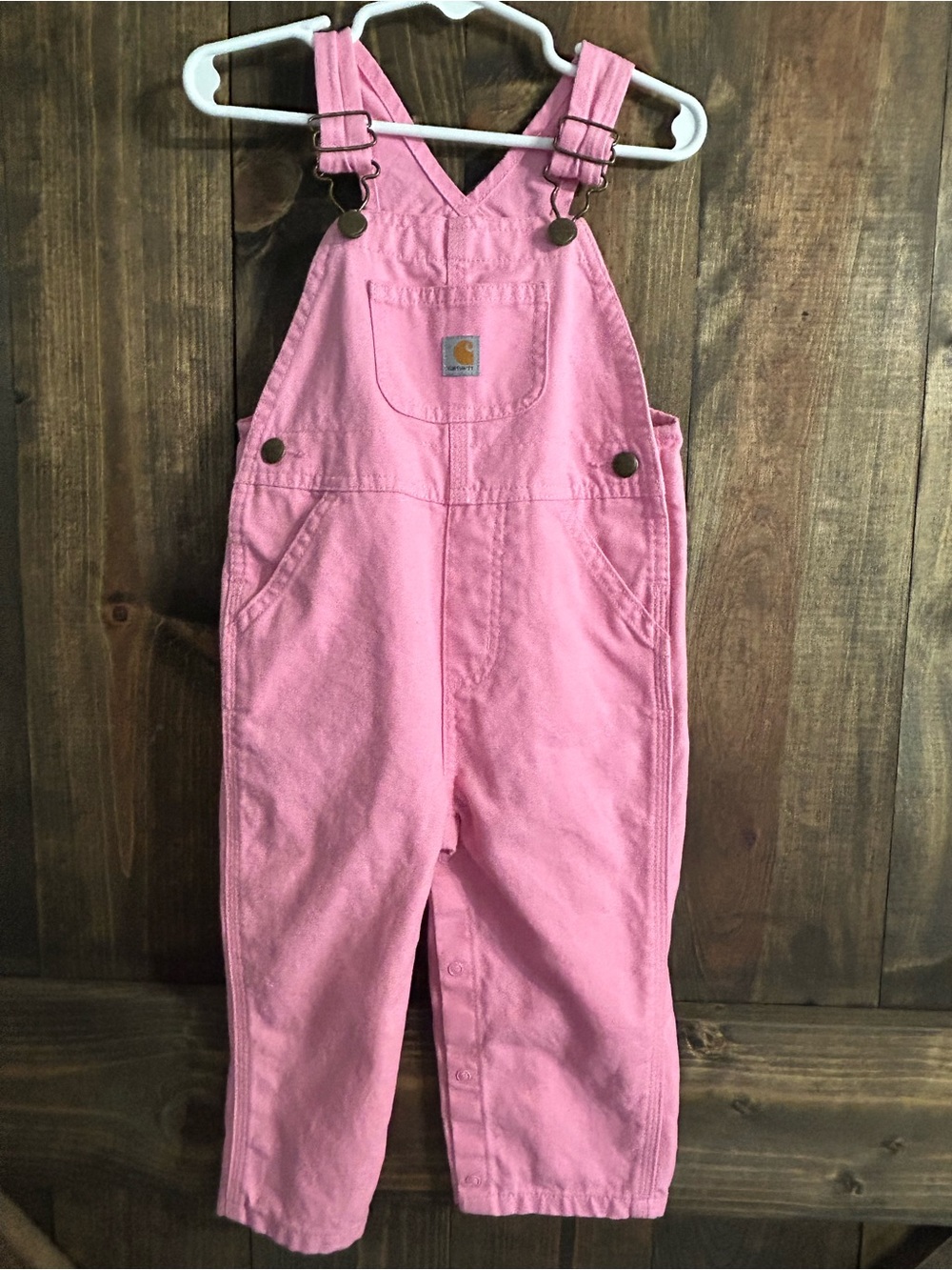 Carhartt Pink Kids' Overalls